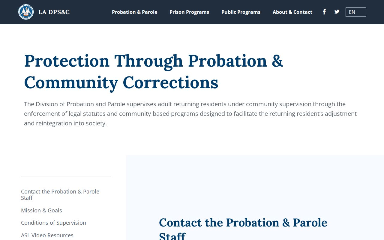 Morehouse Parish criminal history probation and parole source