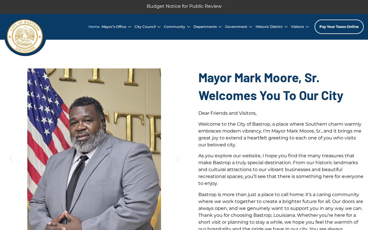 Official City of Bastrop website